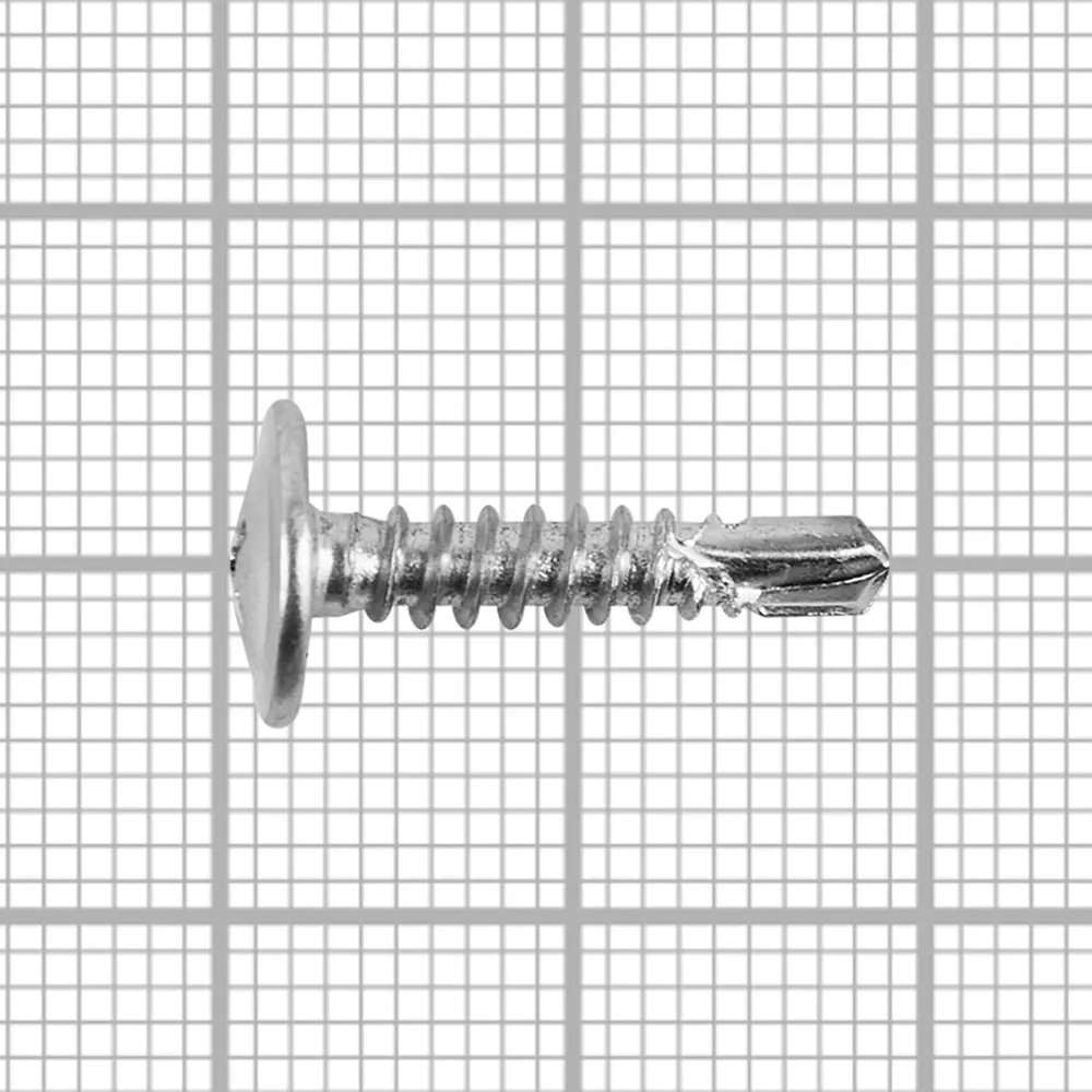 Саморезы по металлу Standers с пресс-шайбой со сверлом оцинкованные 4.2х19 на вес STLM-2015855 - Вид №3