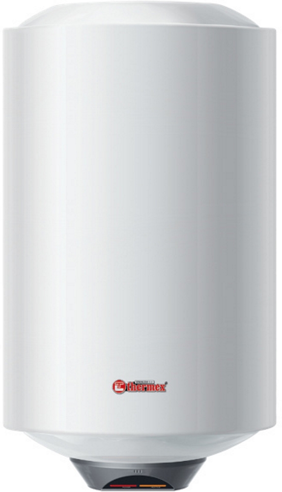 1134735 Водонагреватель Thermex Eterna 100 V [накопительный, 100 л, нержавеющая сталь, нижняя, круглая, уст-ка: вертикальная, белый] STDN-0004982