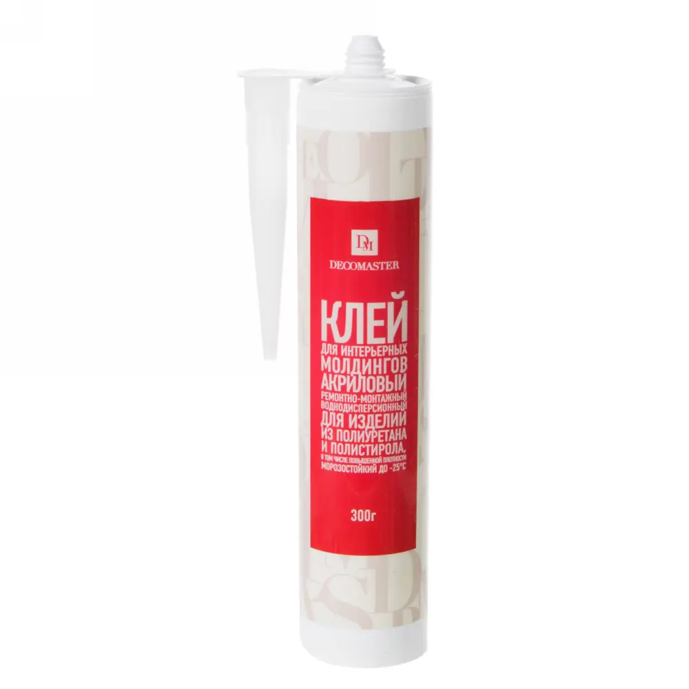 Клей Decomaster для интерьерных профилей в картридже 0.3 кг Santreyd STLM-2161376
