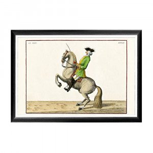 732022528_1818 Арт-постер «Верховая езда, Урок № 11» Object Desire