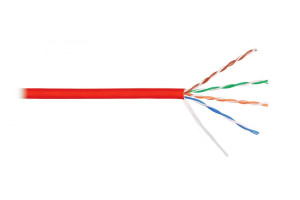 15893170 Кабель U/UTP 4 пары, красный, 305м NKL 9100C-RD NIKOLAN