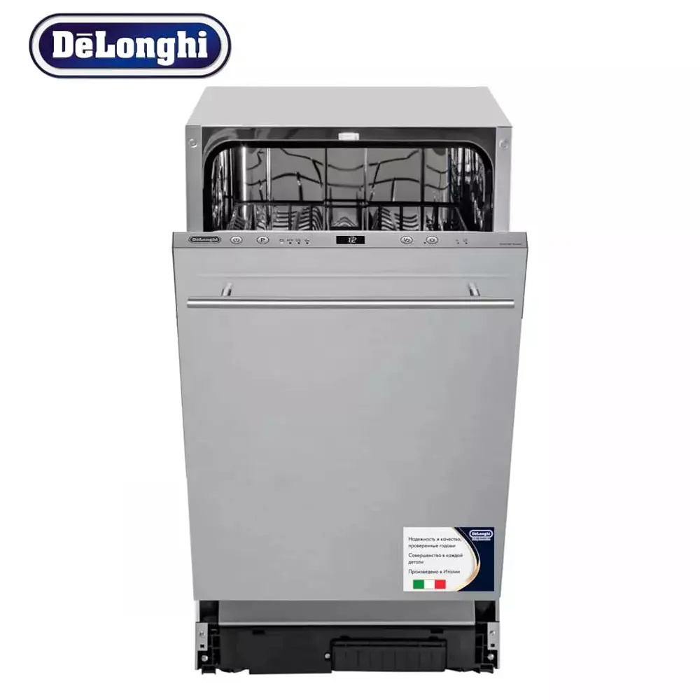 91092660 Посудомоечная машина Delonghi ddw 06s basilia 44.8 см 4 программы цвет нержавеющая сталь STLM-0480165