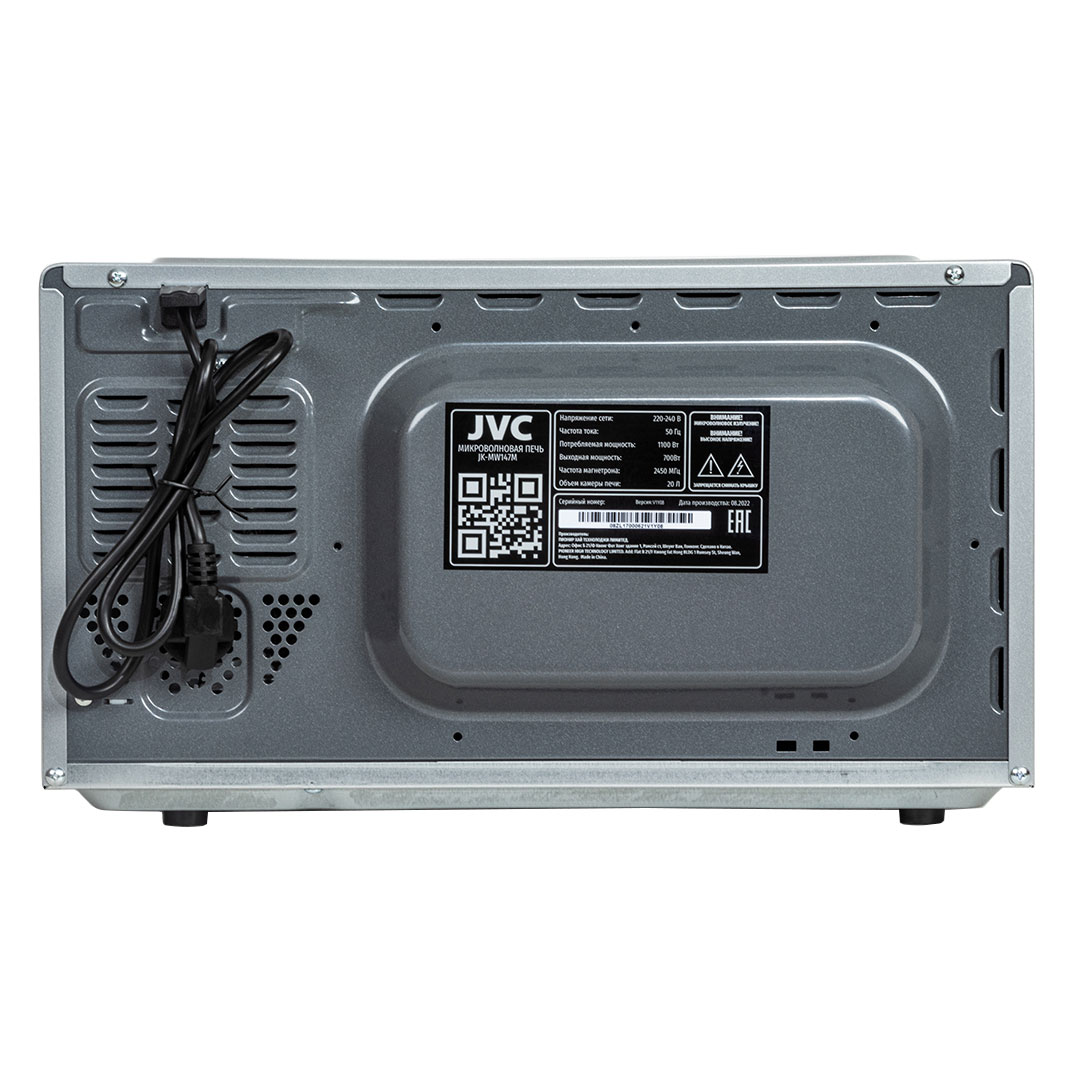 9901425 Микроволновая печь JVC JK-MW147M серебристый STDN-0084022 - Вид №6