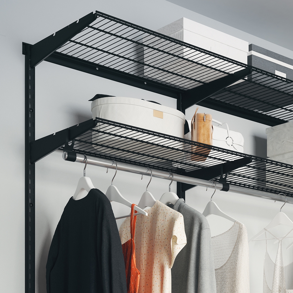 Кронштейн для перекладины , 30x30x100 мм, черный LJPS0333 Public Steel Россия  - Вид №3