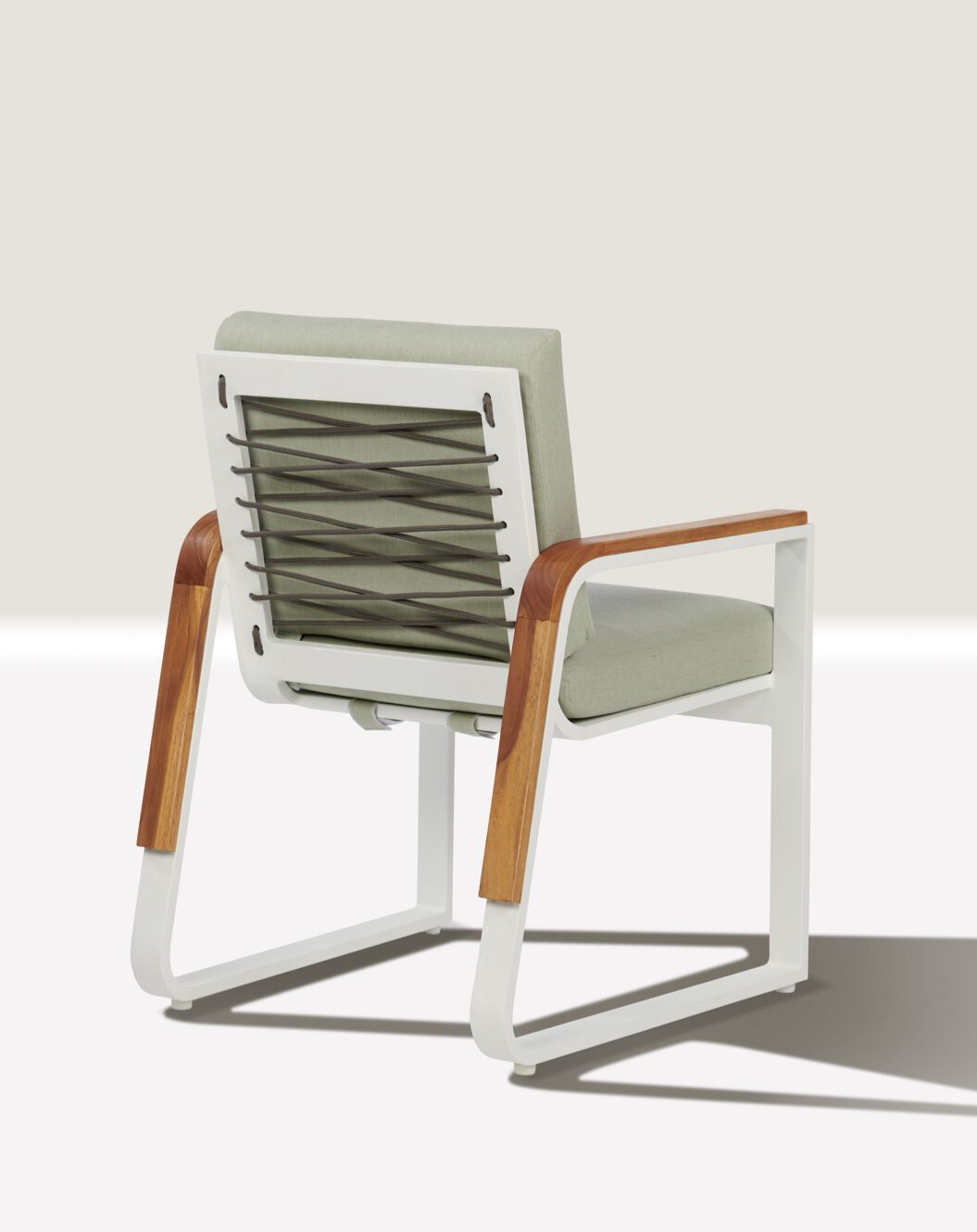 Алюминиевый мягкий садовый стул с подлокотниками Walters Regatta ARCH-00126049 - Вид №5