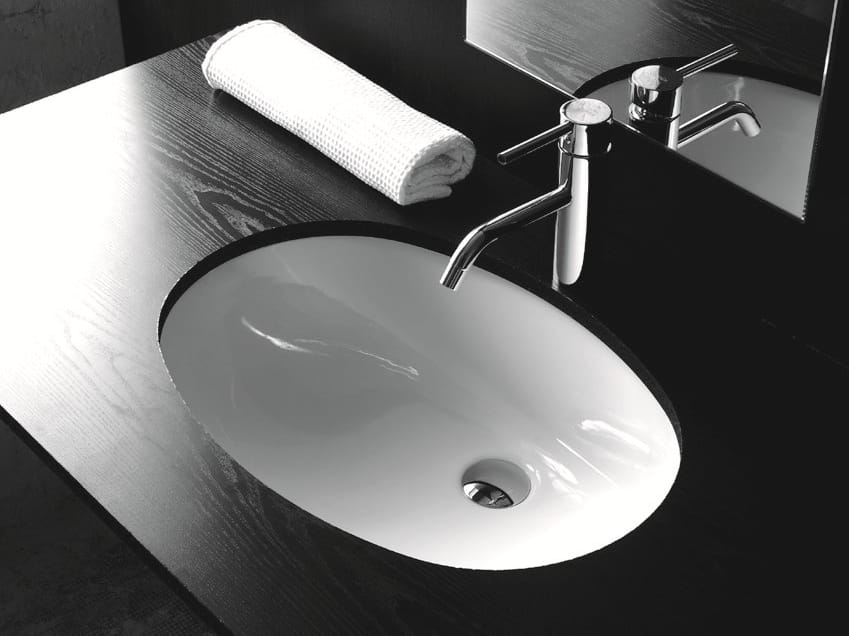 Керамическая овальная подводная раковина BLEU PROVENCE умывальники ARCH-00046250