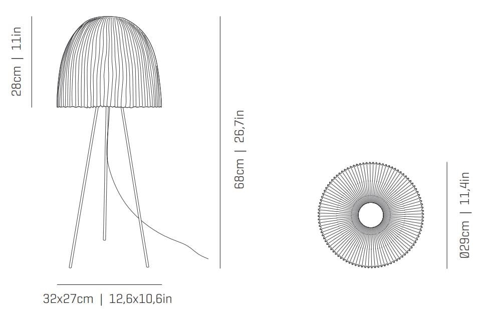 Светодиодная настольная лампа из нержавеющей стали A-Emotional Light Onn ARCH-00023012 - Вид №3