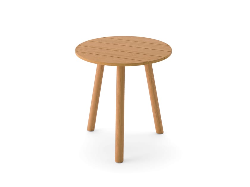 Круглый стол из тикового дерева Jati Kebon ARCH-00001995