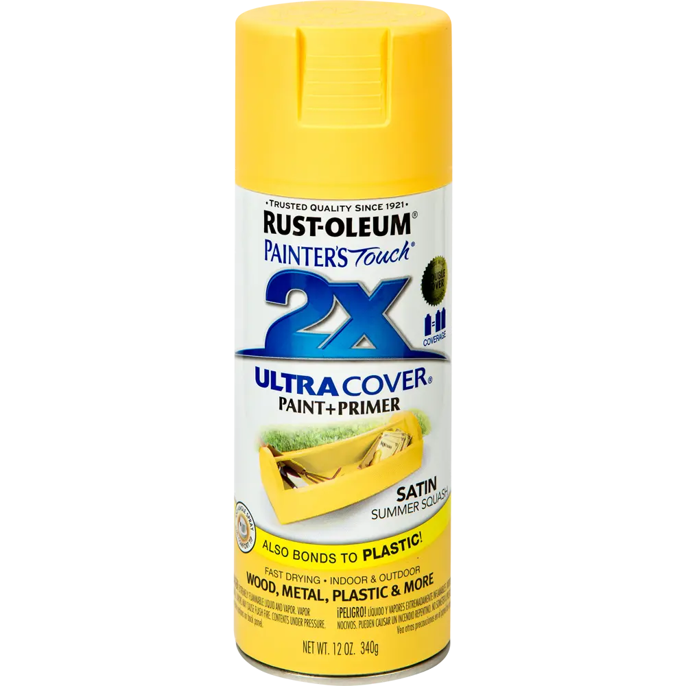 Краска аэрозольная Paint Touch полуматовая цвет тыквенный 340 г RUST-OLEUM STLM-2148714