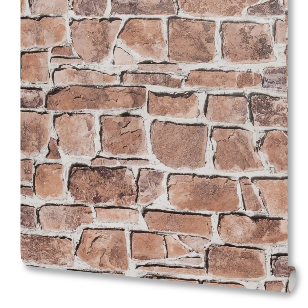 Обои виниловые Rasch Tiles Kongoleum красные 0.53 м 402612 10348772 STLM-2164189