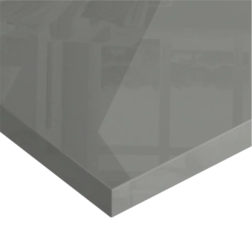 Фасад для кухонного шкафа Аша грей 39.7x76.5 см Delinia ID ЛДСП цвет светло-серый STLM-2179166 - Вид №4