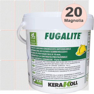 90813249 Затирка эпоксидная Fugalite Цвет 20 Magnolia 3 кг STLM-0394039 KERAKOLL