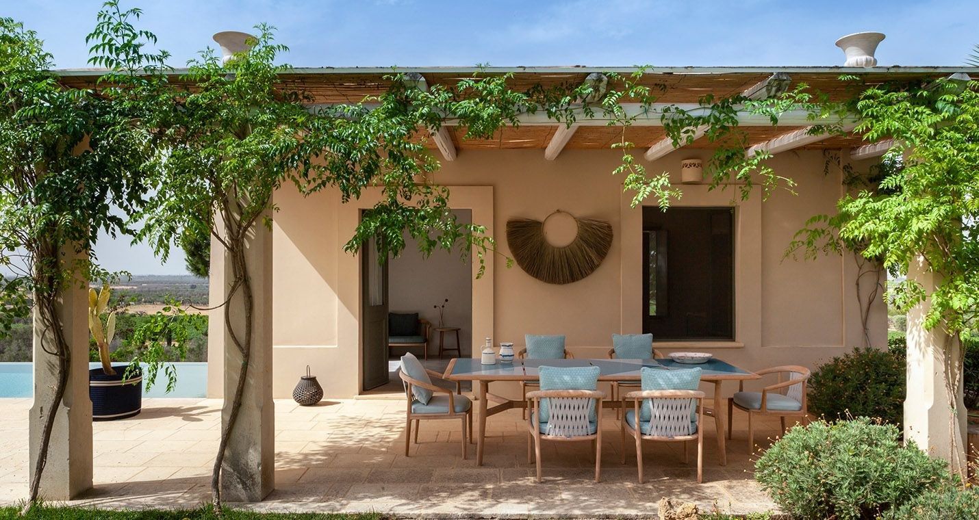 Прямоугольный стол из тикового дерева с керамической столешницей Poltrona Frau Boundless Living Outdoor Collections ARCH-00138932 - Вид №2