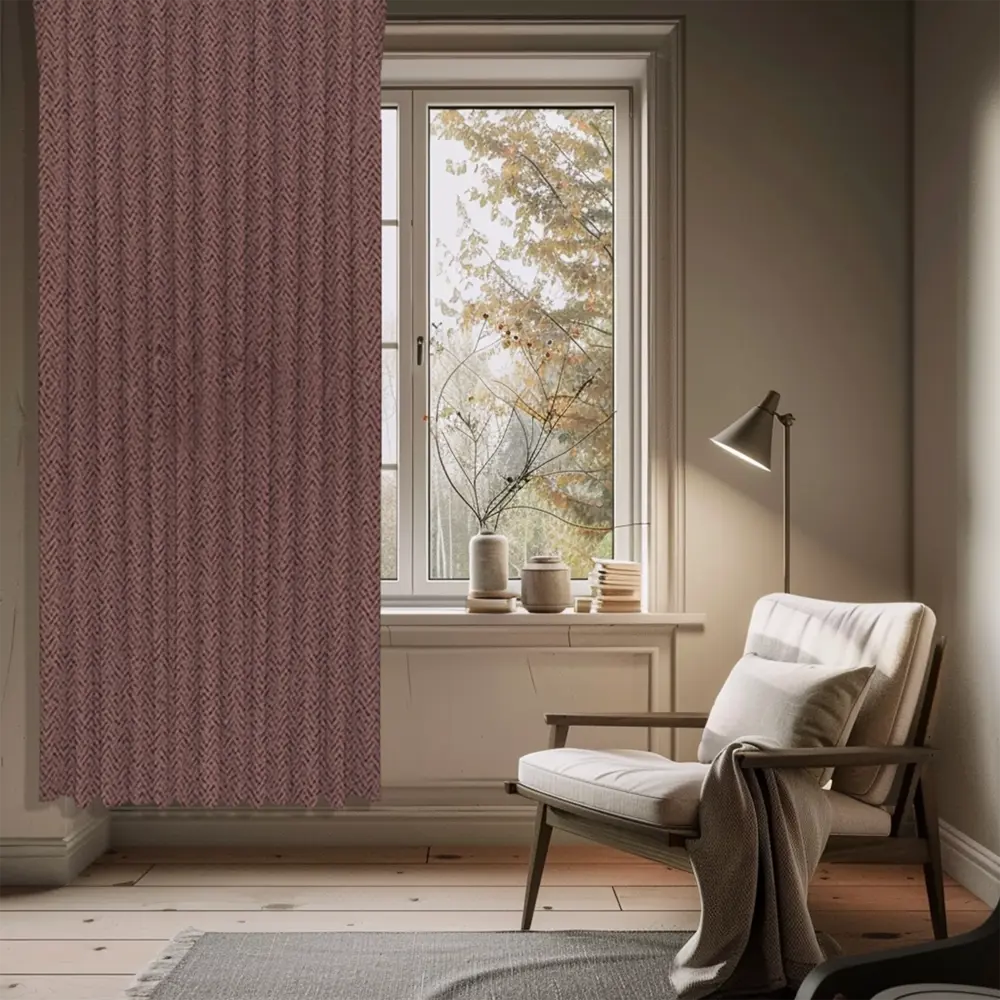 Штора WITERRA на ленте димаут 200x280 см терракотовый 89427490 STLM-1565984