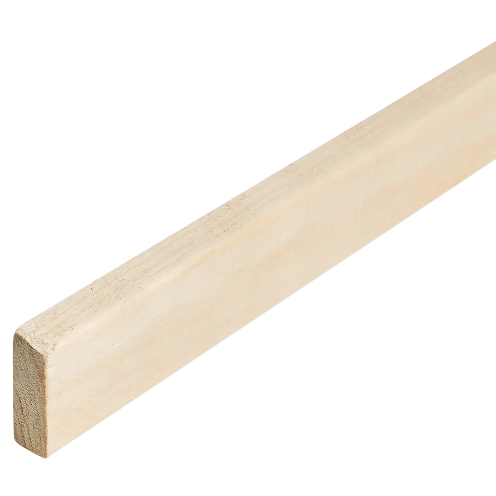 Раскладка дерево сращенная 8x30x2000 мм осина Santreyd STLM-2017831