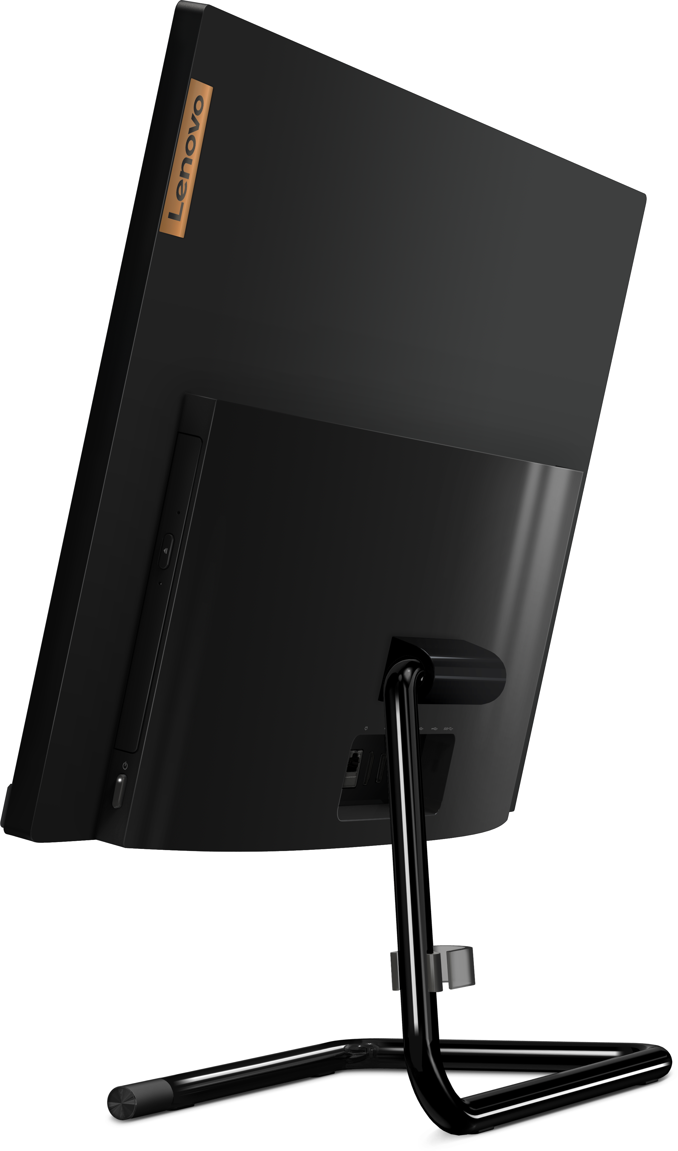 F0EW0011RK ideacentre aio 3 24are05 23.8"(1920x1080)/amd ryzen 3 4300u(2.7ghz)/8192mb/1000+128ssdgb/dvdrw/int:amd radeon/bt/wifi/war 1y/6kg/black/dos + keyboard, mouse usb Lenovo Santreyd  - Вид №6