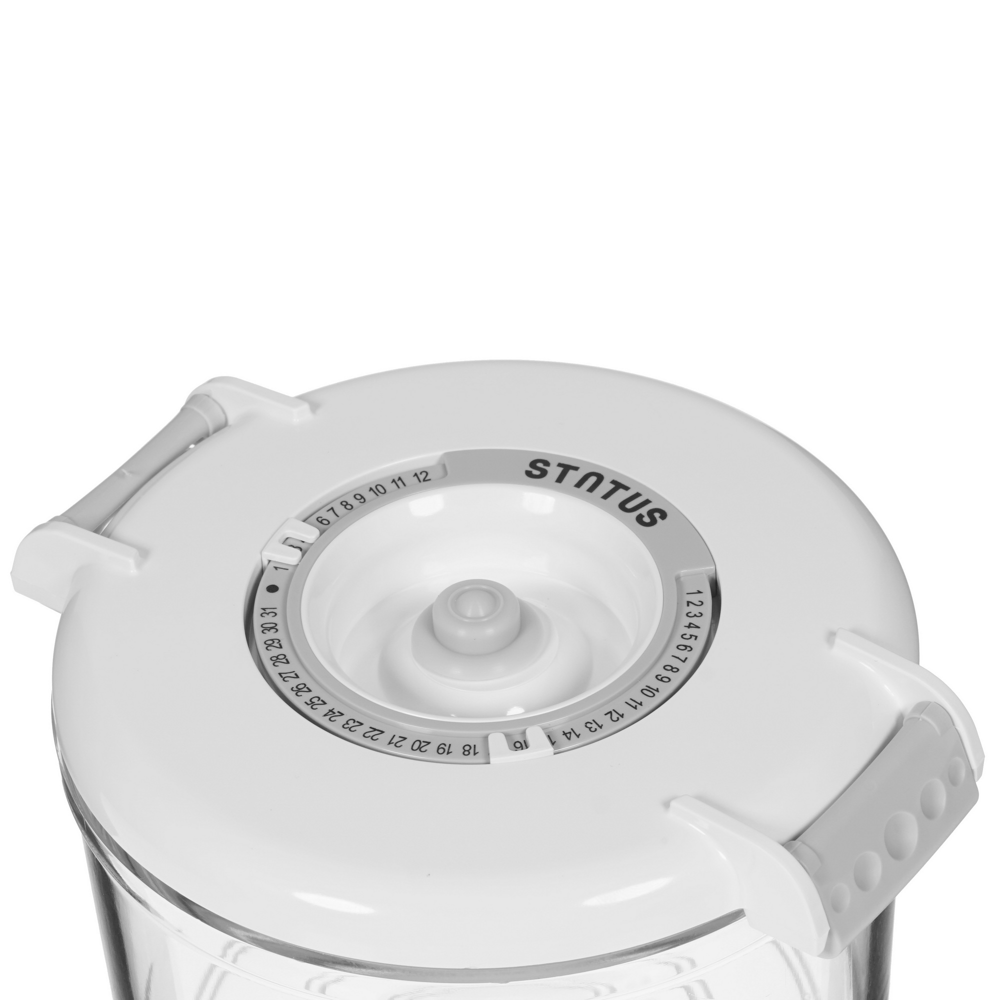 1625913 Набор вакуумных контейнеров STATUS VAC-RD-Round White 0.75 л, 1.5 л STDN-0121578 - Вид №7