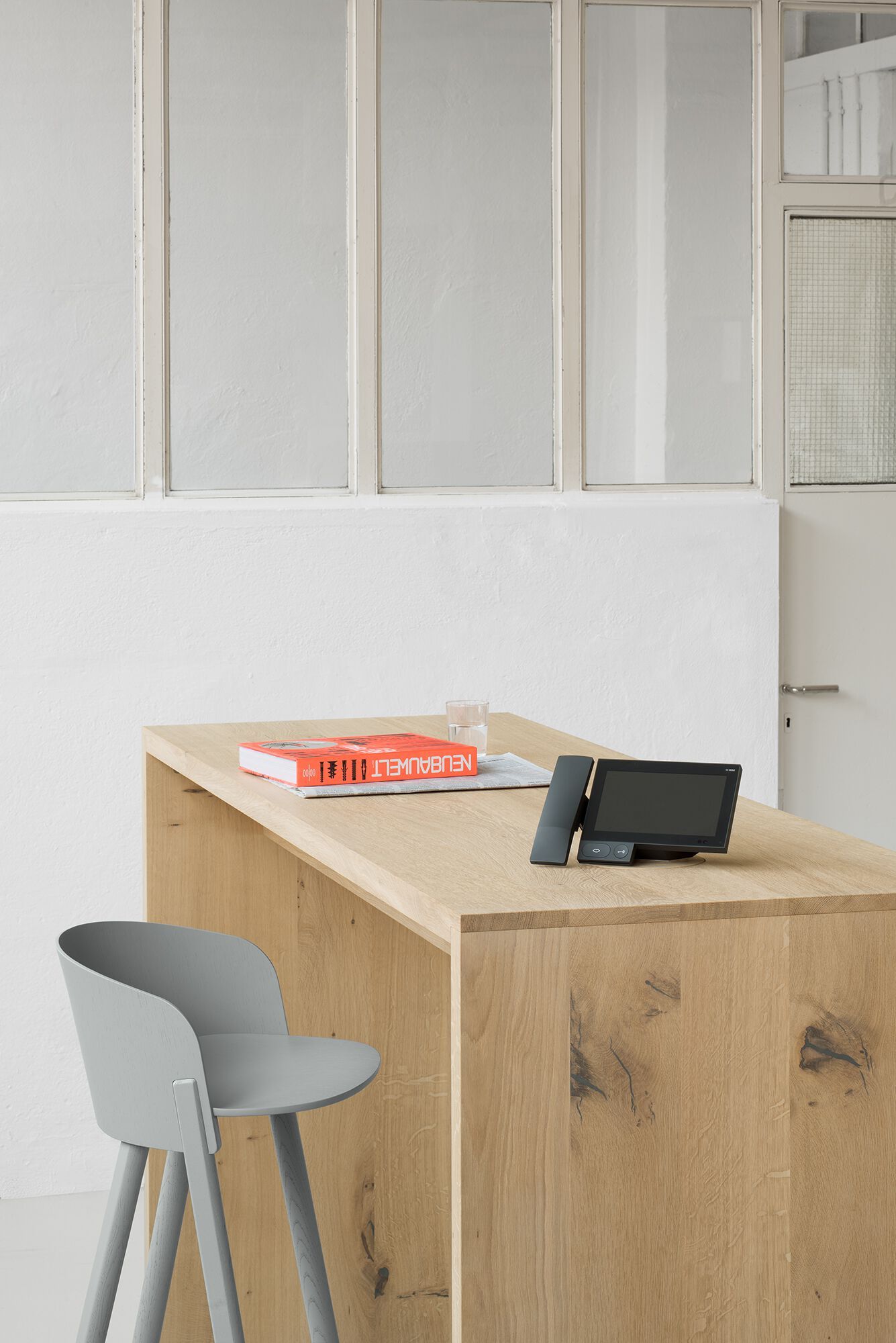 Высокий прямоугольный деревянный стол e15 PONTE ARCH-00138407 - Вид №9