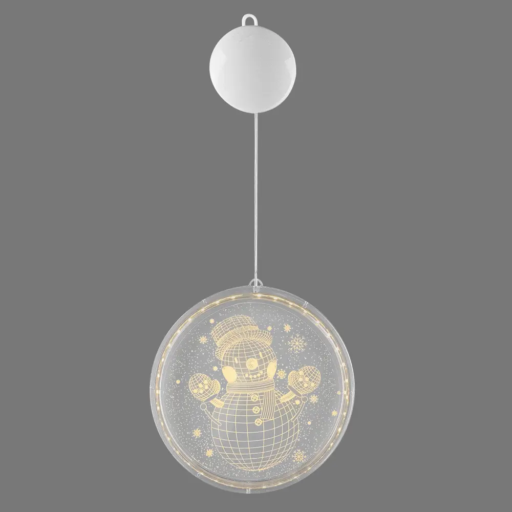 Светильник автономный "Snowman 3D round" на батарейках, ? 22 см RITTER STLM-2090417 - Вид №4