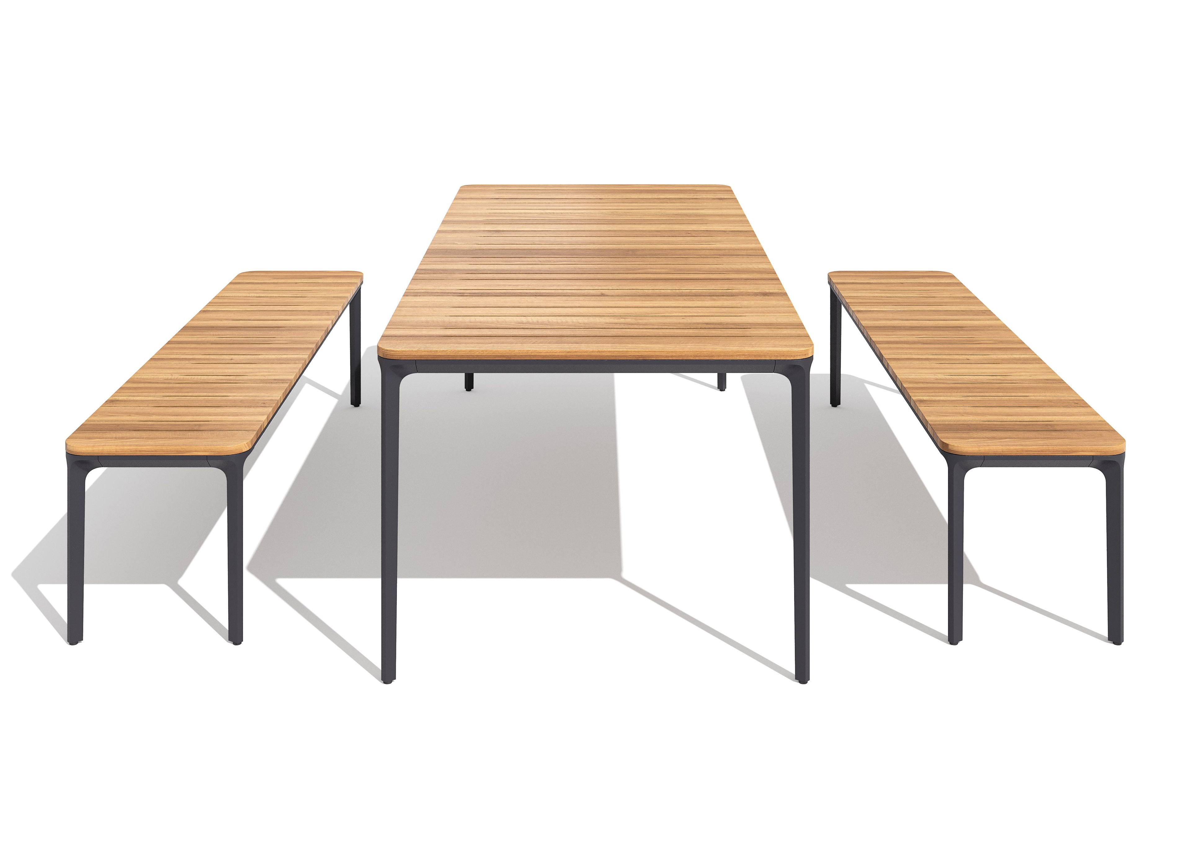 Прямоугольный садовый стол из тикового дерева Sovet Italia ARCH-00085162 - Вид №10