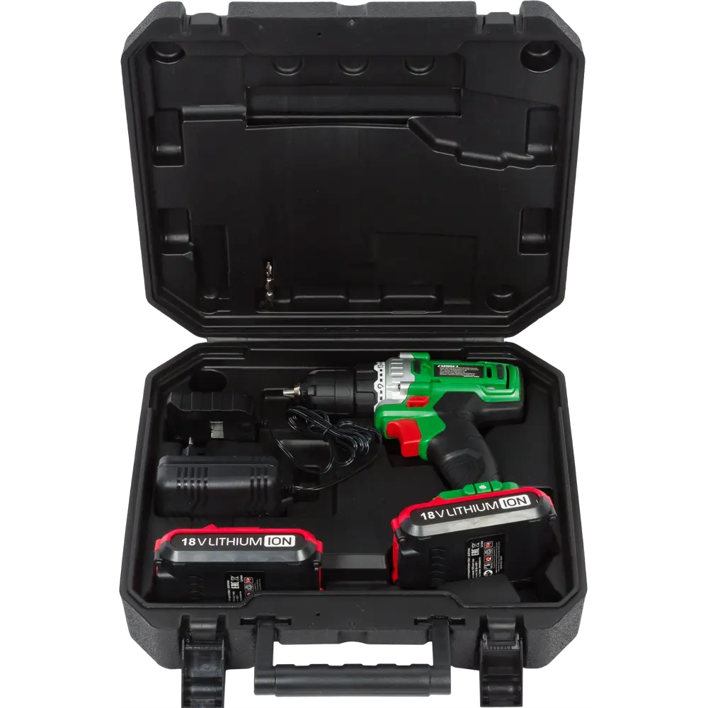 Дрель-шуруповерт аккумуляторная ML-CD141-180S 2 Battery, 18 В Li-ion 2х2 Ач 82036380 STLM-2052692 Santreyd  - Вид №4