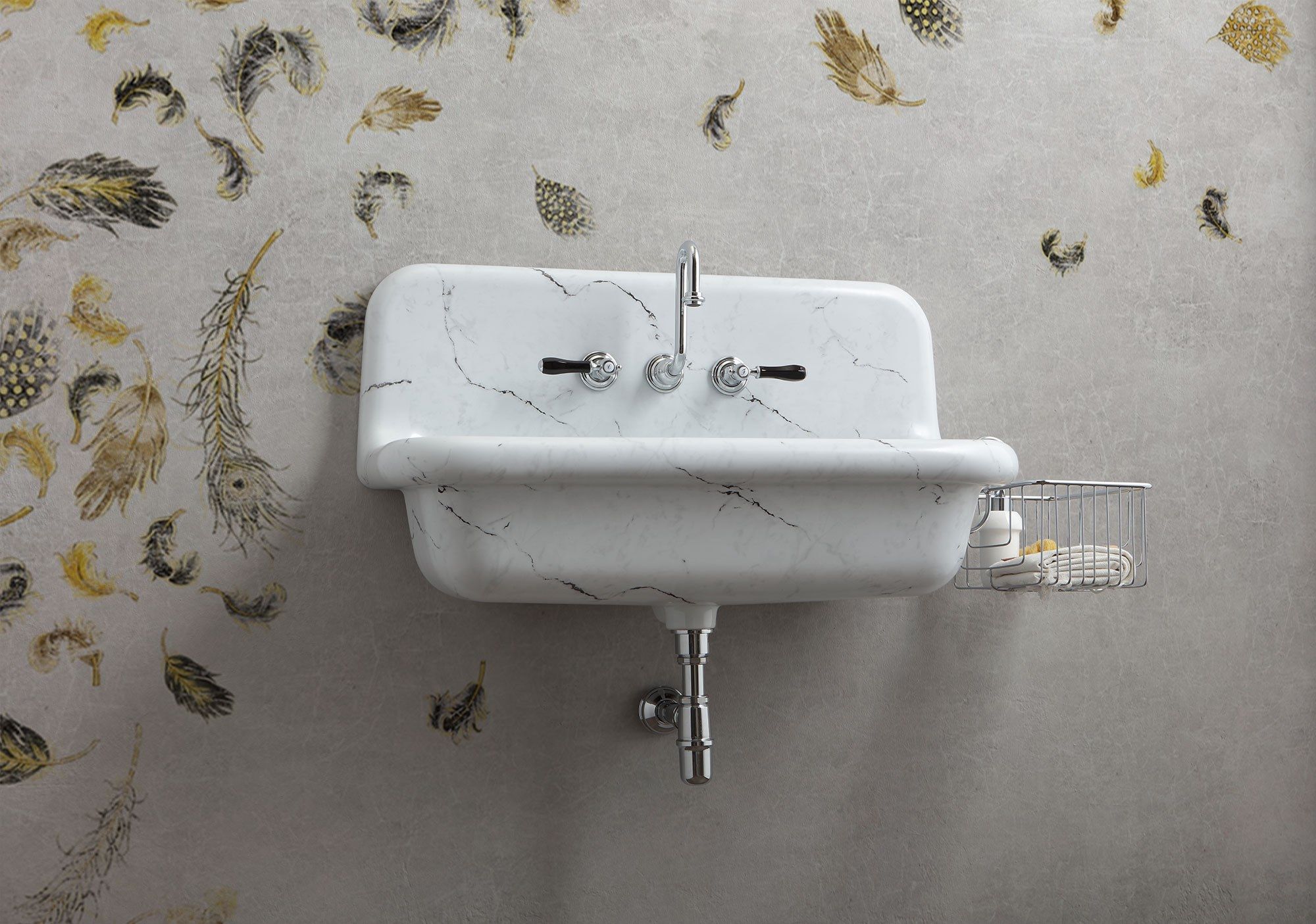 Керамическая прямоугольная подвесная раковина BLEU PROVENCE TrueColors ARCH-00114642 - Вид №28