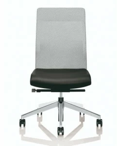ZÜCO Поворотное офисное кресло из кожи и ткани Cubo flex Cf 101