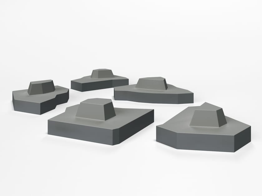 Двусторонний диван с покрытием из пенопласта SIXINCH осколок ARCH-00033591