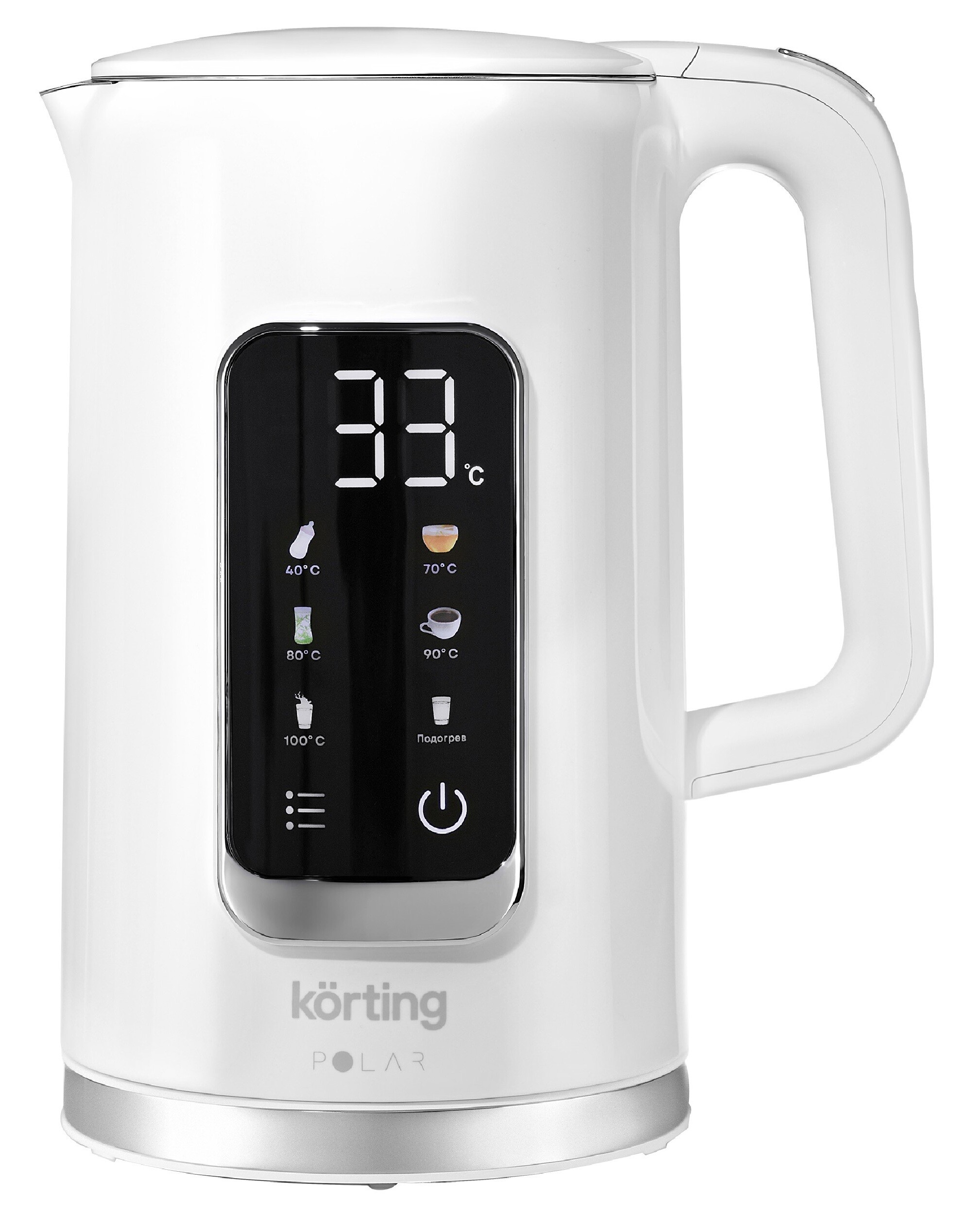 9231947 Электрочайник Korting KWK 0905 Polar белый STDN-0094034