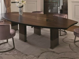 Longhi Овальный деревянный стол Loveluxe 2014 – royal collection T 135