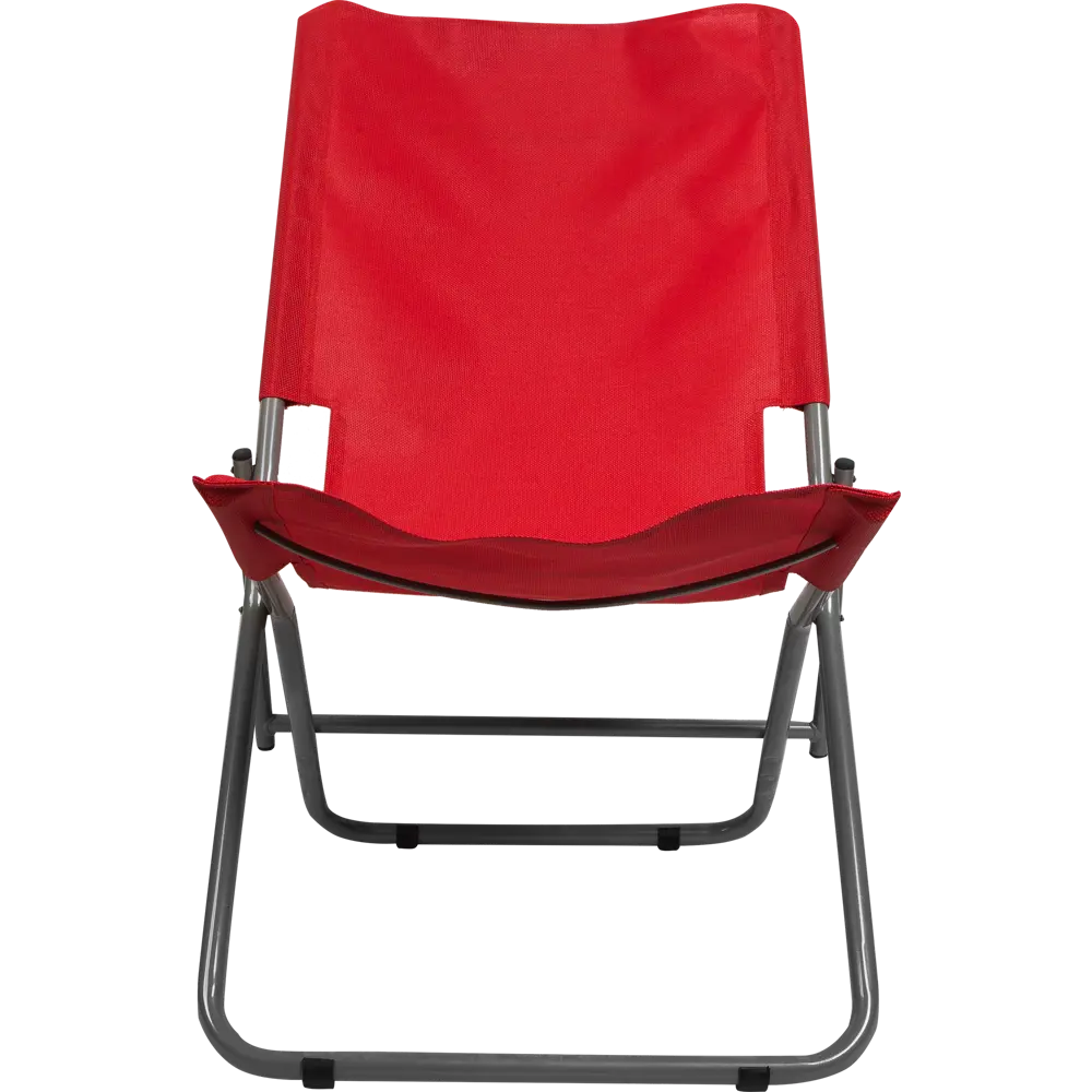 Шезлонг Супернадежный отдых  62.8х93х63.2 см металл/полиэстер красный UBC GROUP 5 STLM-2096852 - Вид №2