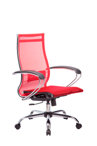 90670015 Офисное кресло 9 сетка цвет красный STLM-0331436 МЕТТА