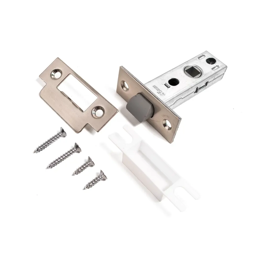 Защелка межкомнатная Palladium 400 70x20 мм сталь цвет матовый никель STLM-2192882 - Вид №1