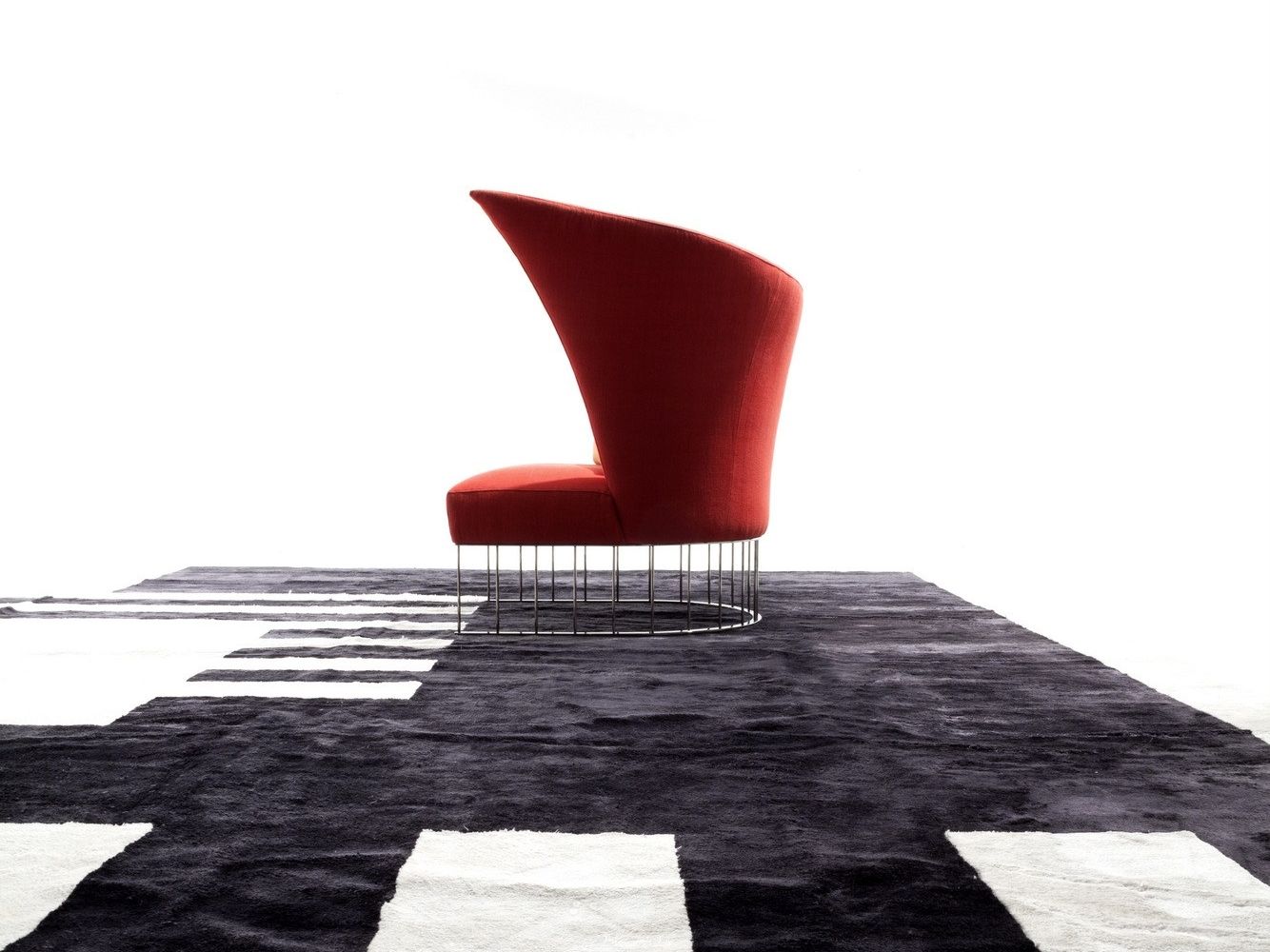 Тканевое кресло ERBA ITALIA VIRGOLA ARCH-00112877 - Вид №11