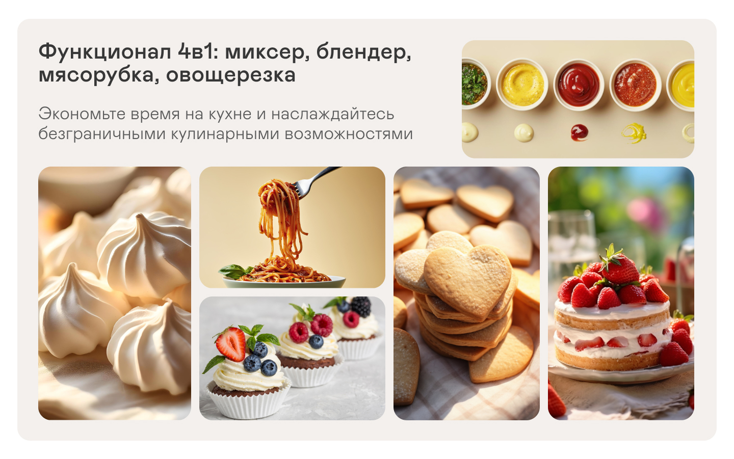 9161869 Кухонная машина GARLYN S-450 серый STDN-0099485 - Вид №7