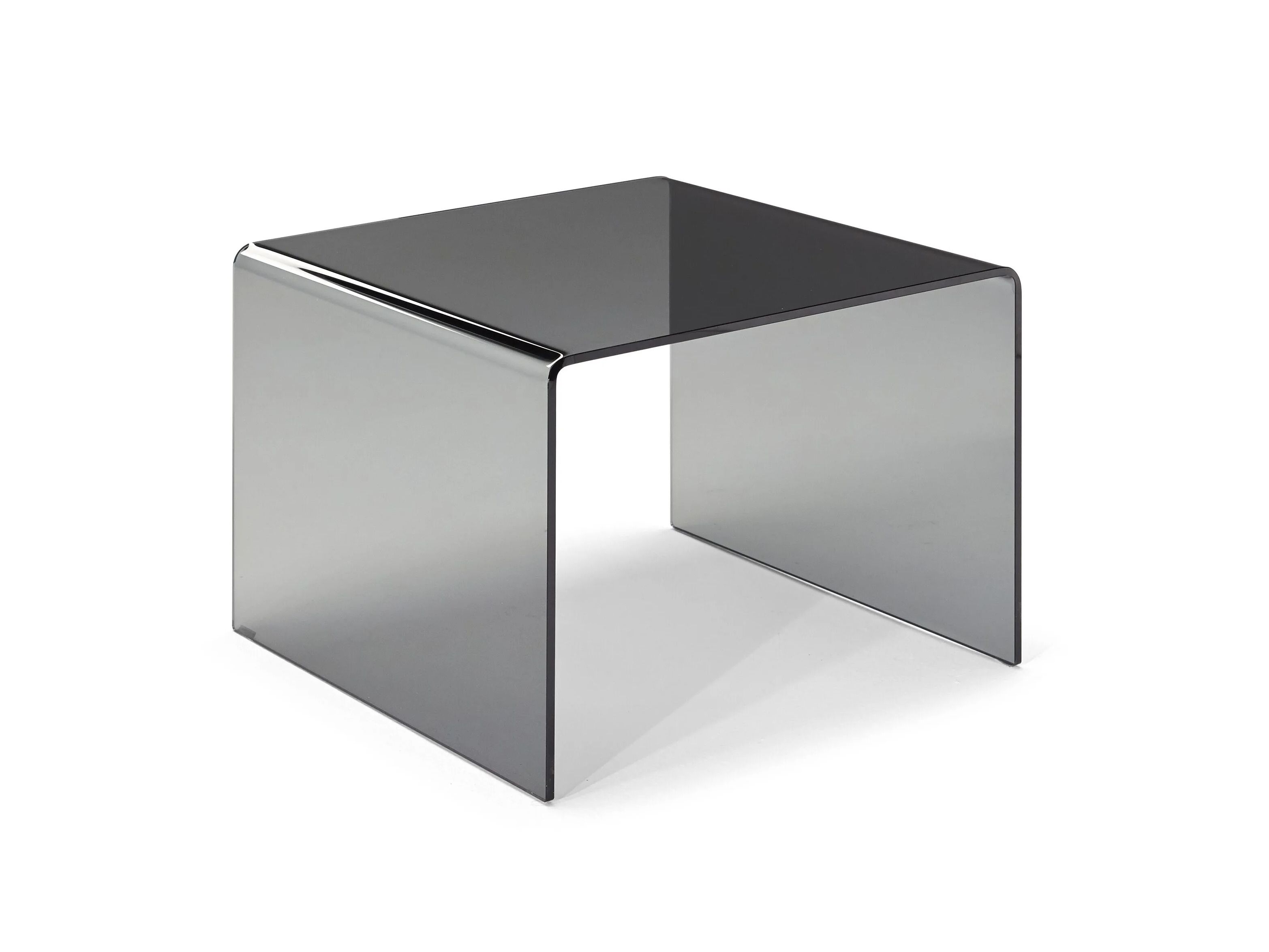 Квадратный стеклянный журнальный столик Natuzzi Italia Меркурий ARCH-00132300 - Вид №1