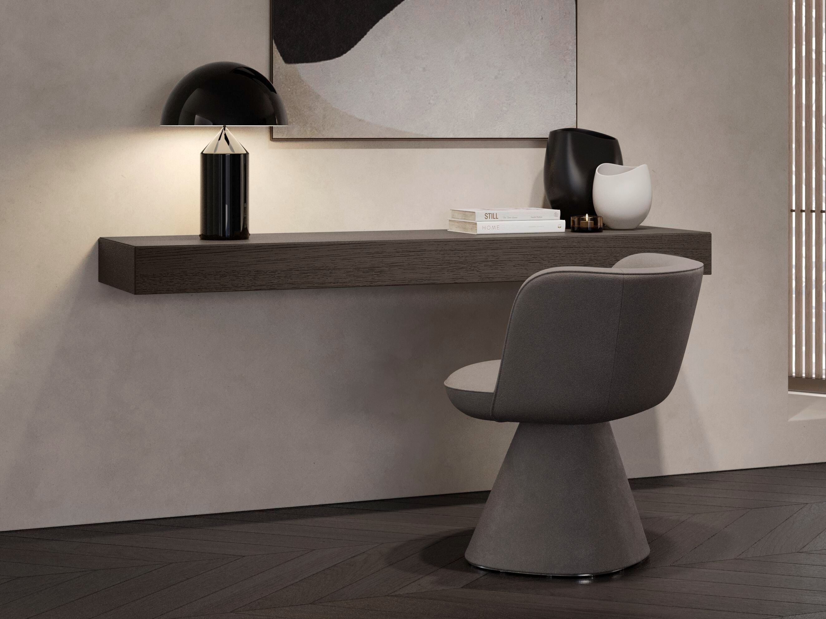 Деревянный подвесной письменный стол с ящиками Olivieri DESK ARCH-00064237