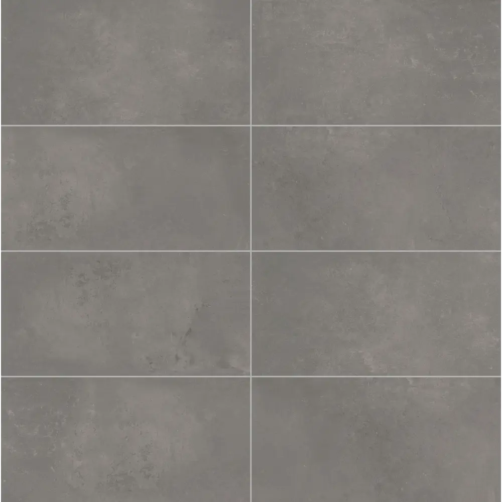 Настенная плитка KREAFORTA Mersey Concrete 20x40 см 1.62 м² матовая цвет графит STLM-2115820 - Вид №2
