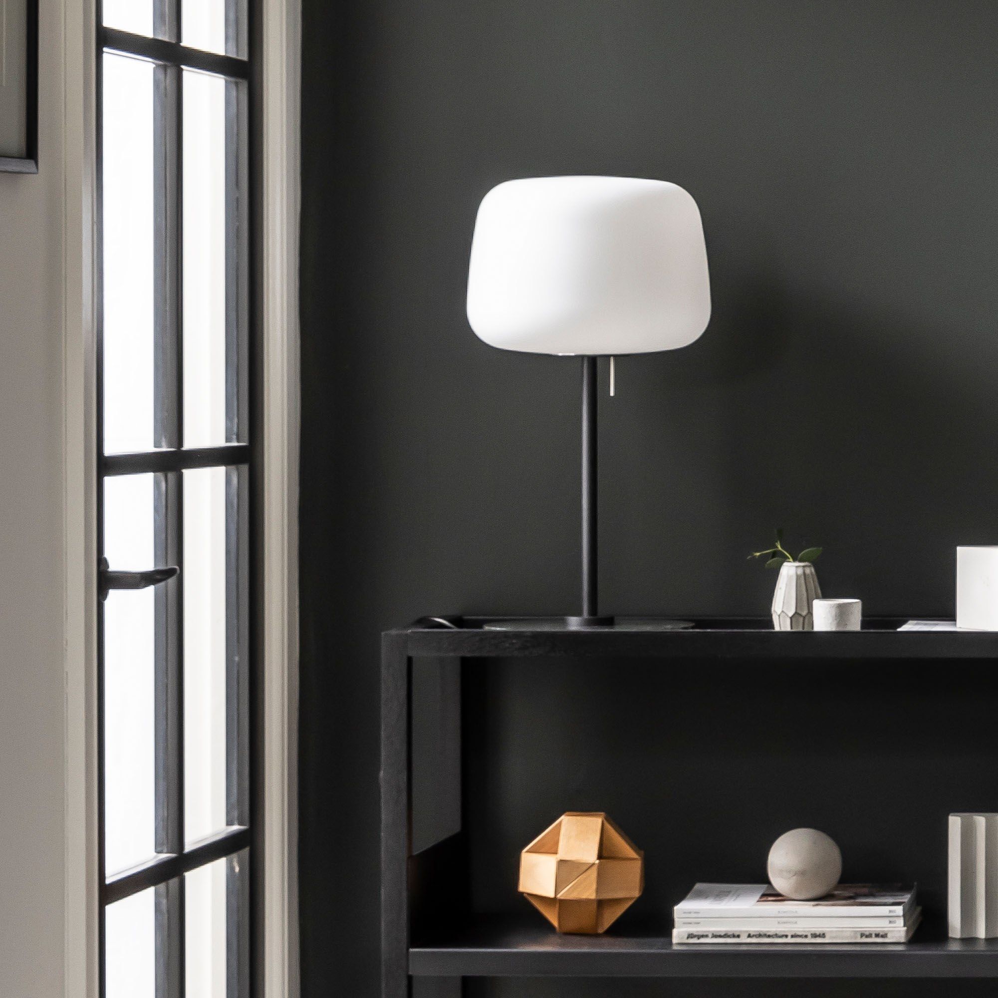 Светодиодная настольная лампа из опалового стекла с диммером Case Soft ARCH-00123469 - Вид №13