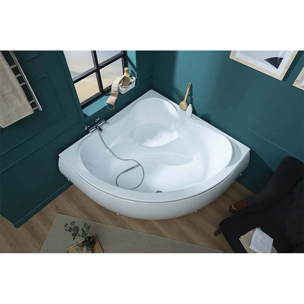 Ванна гидромассажная Aquanet Мальта акрил 150x150 см Без серии STLM-2099405 - Вид №3