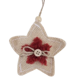 Ёлочное украшение «Звезда» 11 см