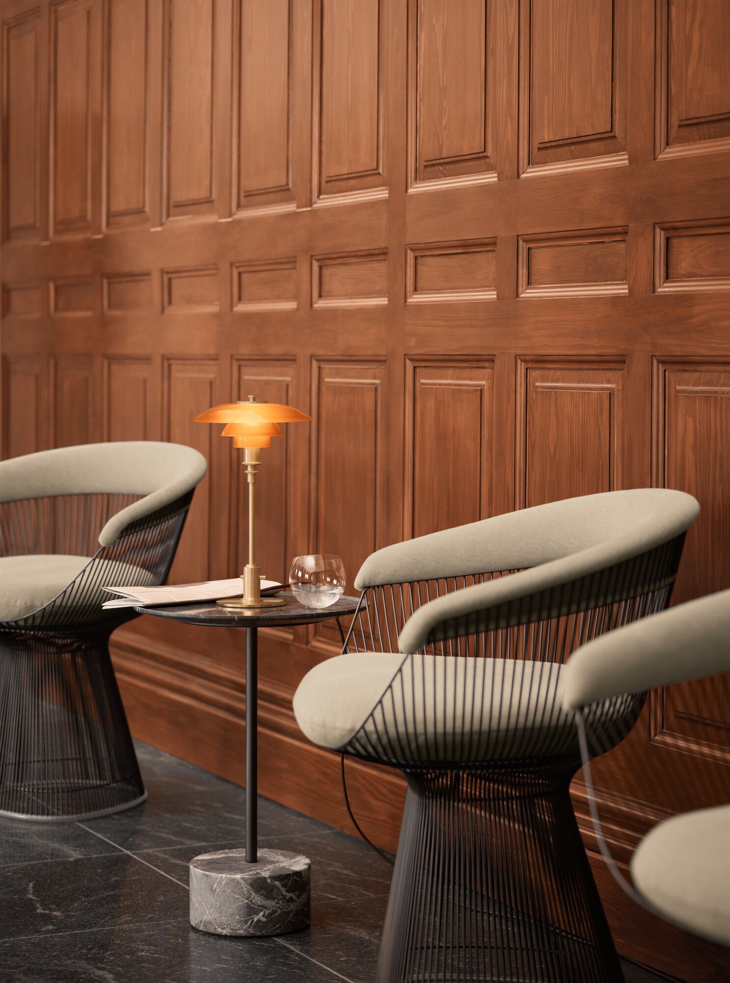 Настольная лампа из опалового стекла Ph PH 2/1 ARCH-00014038 - Вид №7