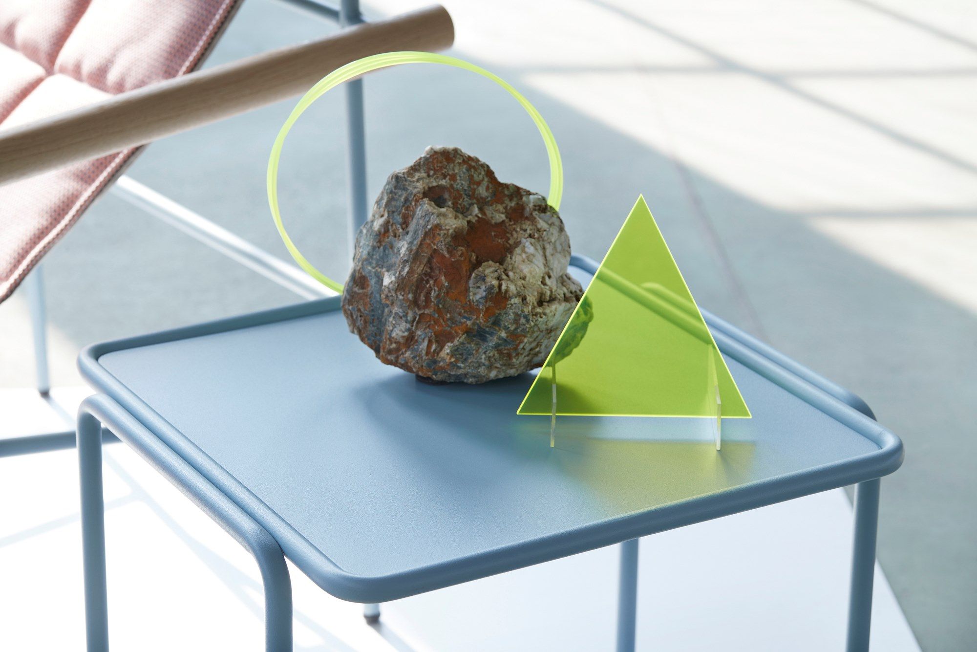 Окрашенный металлический прямоугольный садовый столик S-CAB Dress_Code ARCH-00037401 - Вид №11