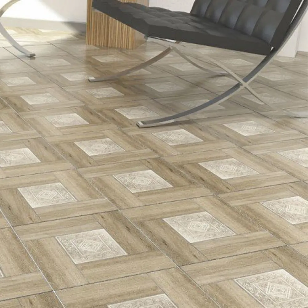 Плитка напольная Alma Ceramica «Ранчо» 41.8х41.8 см 1.92 м² цвет коричневый STLM-2014309