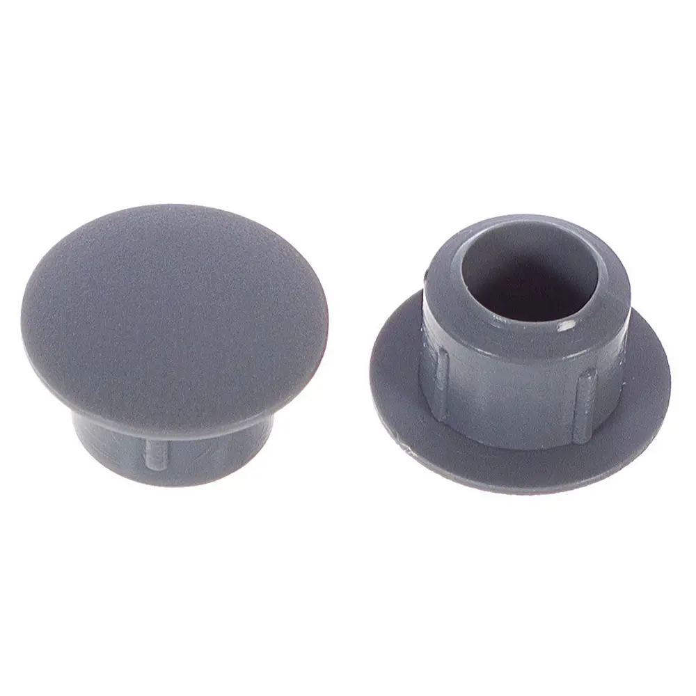 Заглушка на отверстие 8 мм полиэтилен цвет серый, 40 шт Santreyd STLM-2153039