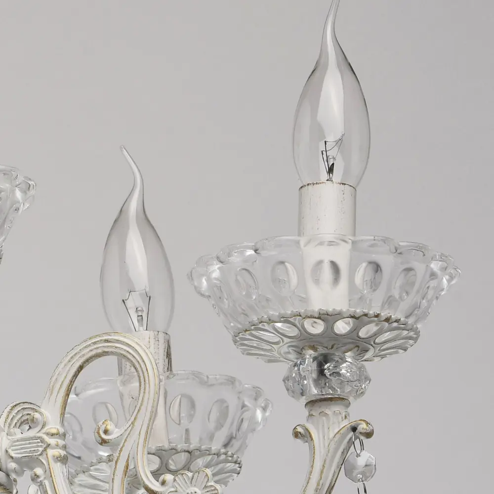 Люстра Аврора 5xE14x60 Вт, металл, цвет бронза MW-Light STLM-2002986 - Вид №3