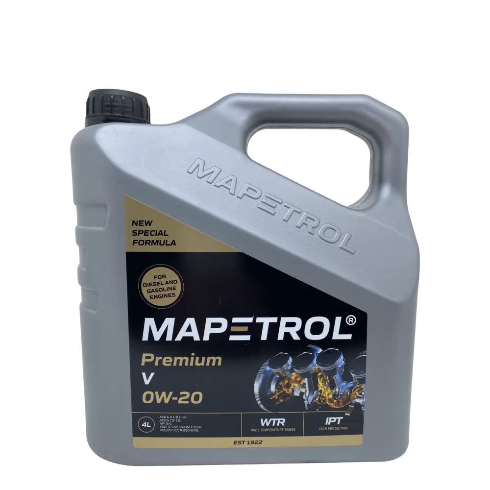 Масло моторное Mapetrol Premium V 0W-20 4л