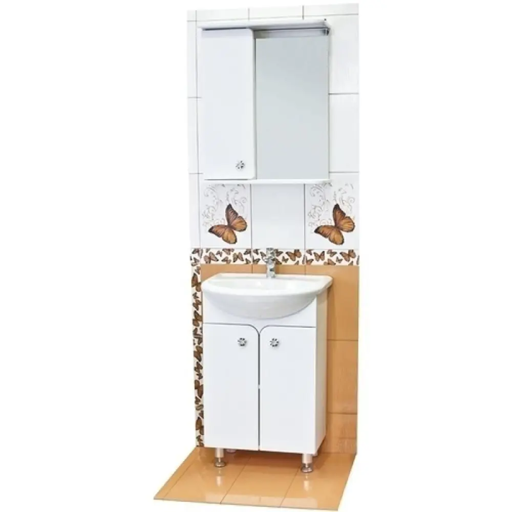 Раковина «Уют» 55 для тумбы «Тура/Джасс 55», овал, керамика KIROVIT Без серии STLM-2000194