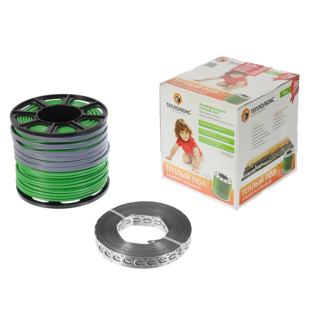 Нагревательный кабель для теплого пола Теплолюкс Эко 82 м, 980 Вт STLM-2204030 - Вид №1