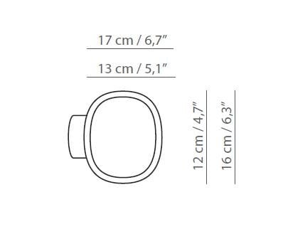 Бра из металла и боросиликатного стекла Tooy ARCH-00114827 - Вид №3